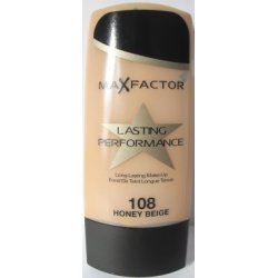 Max Factor Lasting Performance Foundation 108 Honey BeigeFONDOTINTA LASTING PERFORMANCECOPERTURA A LUNGA TENUTA SENZ