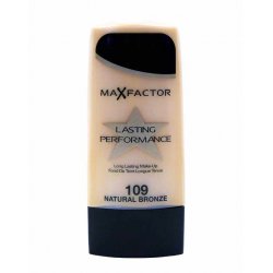 Max-Factor Lasting Performance 109 Natural Bronze Fondotinta LASTING PERFORMANCE MAX FACTOR. Copertura a lunga tenuta 