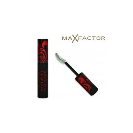 NEW MAX FACTOR 2000 CALORIE CURL ADDICT MASCARA. 11ML. BLACKapplicatore curvo per piegare e darevolume. Privo di profu