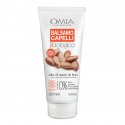 Omia - Balsamo capelli olio semi di lino 200 mlECO-BIO COSMETICO CERTIFICATO. FORMULA RIPARATRICE INTENSIVA E LEGGERA: