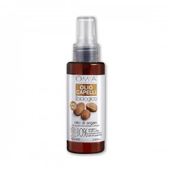 Omia - Olio di argan capelli 100 mlPRODOTTO ECO-BIOLOGICO. FORMULA NUTRIENTE E LISCIANTE PER CAPELLI SECCHI E CRESPI. 