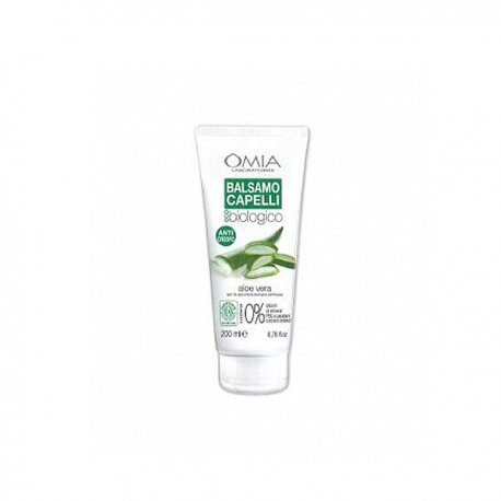 OMIA BALSAMO CAPELLI ALOE 200 MLPer capelli secchi, crespi e cuoio capelluto delicato. Omia Balsamo Capelli eco-biolog