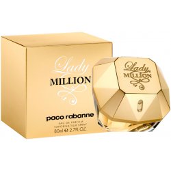 Paco Rabanne / Lady Million - Eau de Parfum 80 mlLa nuova fragranza femminile di Paco Rabanne è fresca, fiorita, boisé