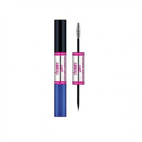 Debby - 2in1 eyeliner & mascara 3 blue2in1 EYELINER & MASCARA 3 Blue Nasce 2in1EYELINER&MASCARA un prodotto multifunzi