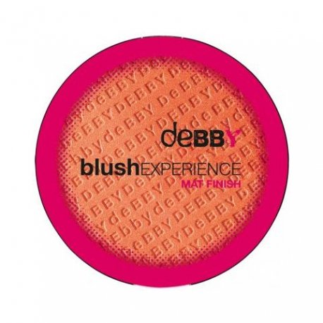 Debby - blushEXPERIENCE Mat Finish - Fard Compatto N.1 peachblushEXPERIENCE: è il fard compatto in polvere modulabile,