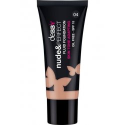 Debby Fondotinta Nude&PERFECT fluido n 04 honeydeBBY presenta nude&PERFECT FLUID FOUNDATION, il nuovo fondotinta fluid