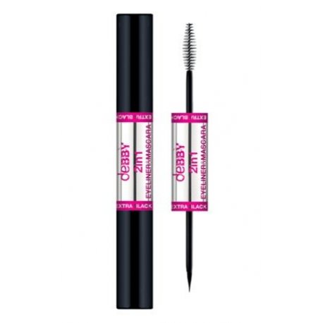 Debby Mascara Duo 2in1 Eyeliner&Mascara   nero+neroNasce 2in1EYELINER&MASCARA un prodotto multifunzione, pratico e on 