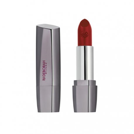 Deborah - Milano red long lasting - rossetto 11Il rossetto Milano Red Long Lasting unisce intensità del colore e tenut