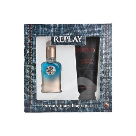 Replay Profumi True Replay For Him Eau de Toilette ml.30 + GEL DOCCIA ML.100