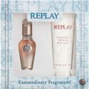 REPLAY True Replay For Her Natural Spray 20 ml +Body Lotion 100ml