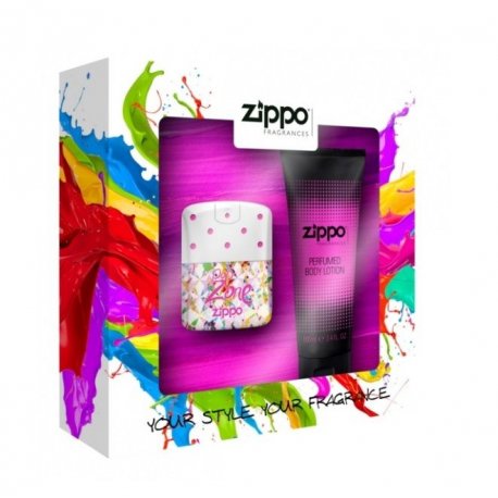 Zippo POP ZONE For Her edt 40ml + body lotion 100ml