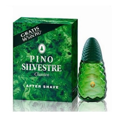 Pino Silvestre after shave lozione dopobarba 75 ml +50ml=125mlFamiglia: agrumato-legnoso Testa: * Cuore: * Fondo: *