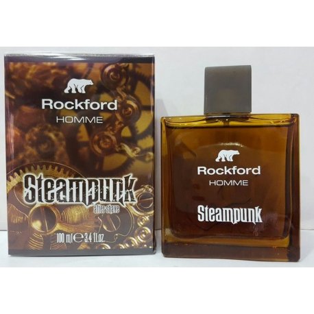 ROCKFORD - STEAMPUNK DOPO BARBA 100 MLLa nuova fragranza Rockford guarda a questo stile e atmosfere, e ha creato un eau