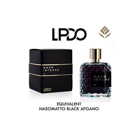 LPDO Hash Intense Eau de Parfum 100ml EQUIVALENTE NASOMATTO BLACK AFGANOIl risultato di un viaggio verso l’Oriente da v