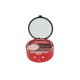 Pupa Trousse Cat 1 002 rossoIl cofanetto trucco più piccolo della collezione. Una trousse ideale per avere sempre labbr