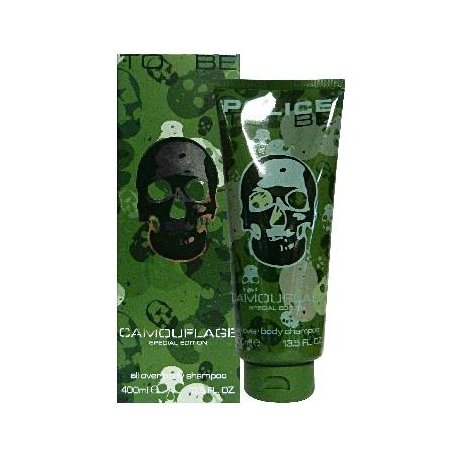 Police To Be Camouflage Man All Over Body Shampoo 400 ml