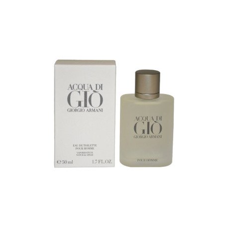 Acqua Di Giò pour Homme Eau de Toilette 50mlLa fragranza che si ispira alle coste dell\'Isola di Pantelleria dove Giorgi