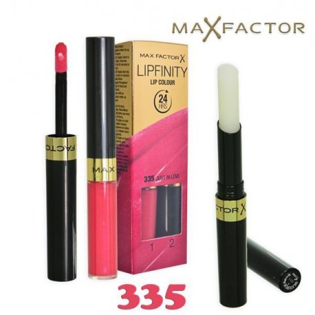 Max Factor Lipfinity Limited Edition Essential Lipcolour 335 just in loveFinitura glamour a lunga tenuta in due semplic