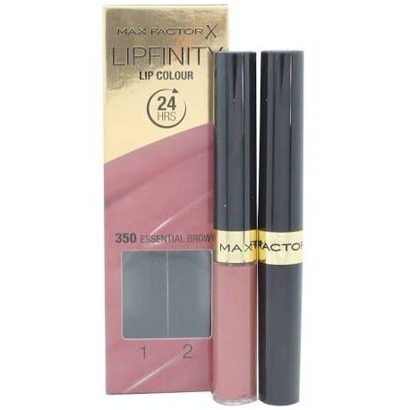 Max Factor Lipfinity Limited Edition Essential Lipcolour 350 essential brownFinitura glamour a lunga tenuta in due semp