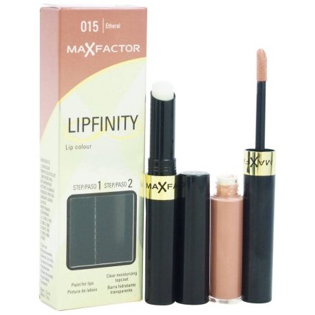 Max Factor Lipfinity Limited Edition Essential Lipcolour 015 etheralFinitura glamour a lunga tenuta in due semplici pas