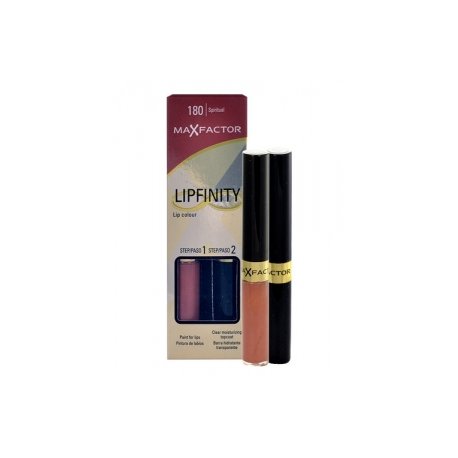 Max Factor Lipfinity Limited Edition Essential Lipcolour 180 spiritualFinitura glamour a lunga tenuta in due semplici p