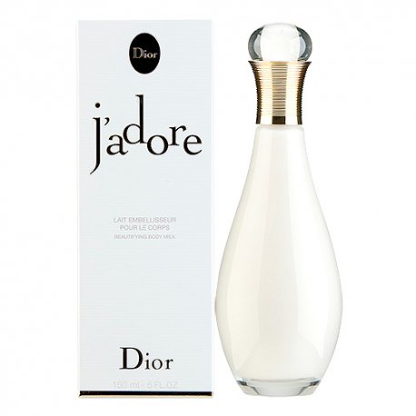 DIOR - J\'ADORE LAIT CORPS FLACON 150 ML Questa emulsione leggera, ha una texture morbida e candida arricchita con netta