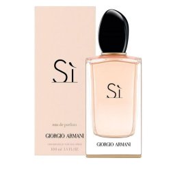 Armani Sì Edp 100mlElegante, voluttuoso, intenso e dolce al tempo stesso, Sì è un chypre reinventato che indugia sulla 