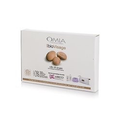 Omia - Cofanetto ecobio visage beauty routine olio di argan - crema viso 75 ml + detergente viso 200 ml + fascia per cap
