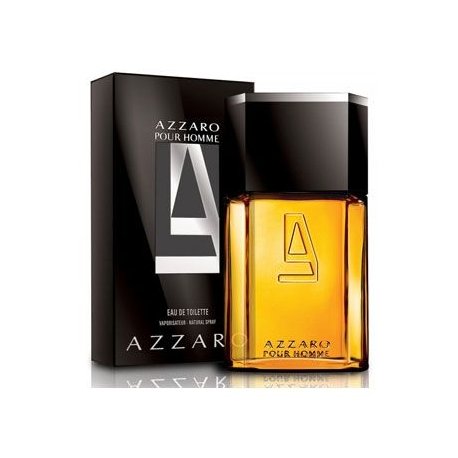 AZZARO - AZZARO HOMME Eau De Toilette Spray 100 ML Un profumo elegante e raffinato in tutto stile  italiano. Senza temp