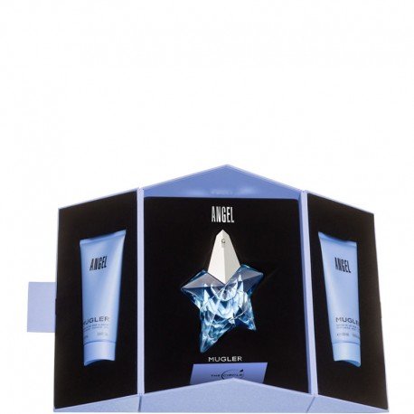 THIERRY MUGLER ANGEL cofanettoTHIERRY MUGLER ANGEL CofanettoEau de Parfum 50 ml RefillableBody Lotion 100 mlShower G