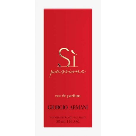 Armani Sì Passione - Eau de Parfum 30mlSì Passione è un profumo elegante, sensuale e audace per una donna sicura di sé.