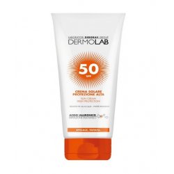 DERMOLAB CREMA SOLARE CORPO SPF 50+ PROTEZIONE ALTA 200 MLLE FORMULE ARRICCHITE CON UN POOL DI ACIDI IALURONICI A DIVER