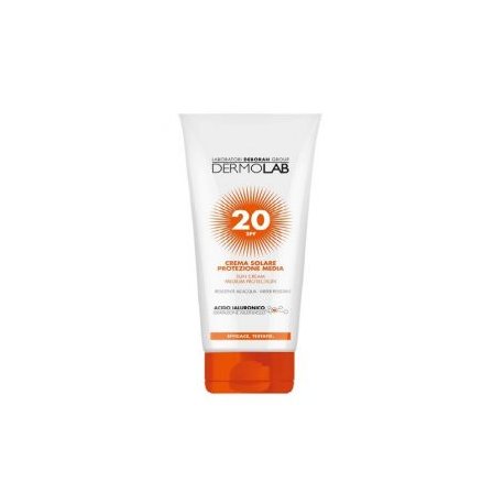 DERMOLAB CREMA SOLARE VISO E CORPO SPF 20 50mlCrema Solare Viso e CorpoArricchita con un Pool di Aidi Ialuronici ad al