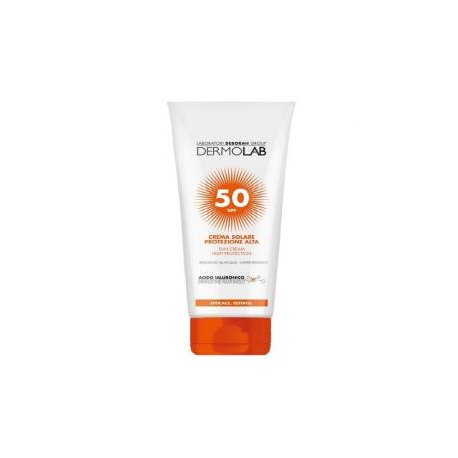 DERMOLAB CREMA SOLARE VISO E CORPO SPF 50 50mlCrema Solare Viso e CorpoArricchita con un Pool di Aidi Ialuronici ad al