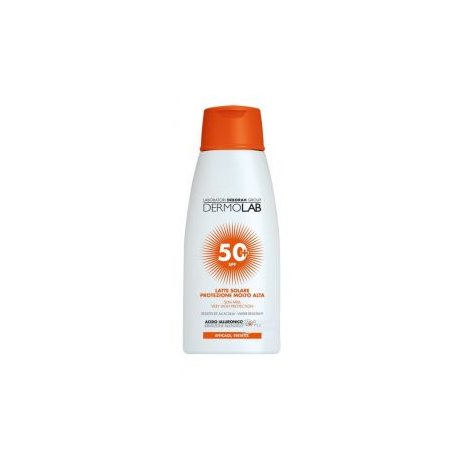 DERMOLAB LATTE SOLARE VISO E CORPO SPF50+Latte solare protezione alta per viso e corpo SPF50+Arricchita con un Pool di