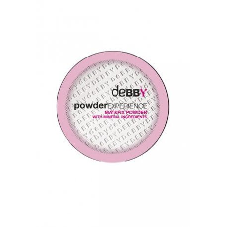 DEBBY POWDER EXPERIENCE MAT & FIX POWDER n0Cipria Compatta, ideale anche per pelli sensibiliCipria compatta arricchita