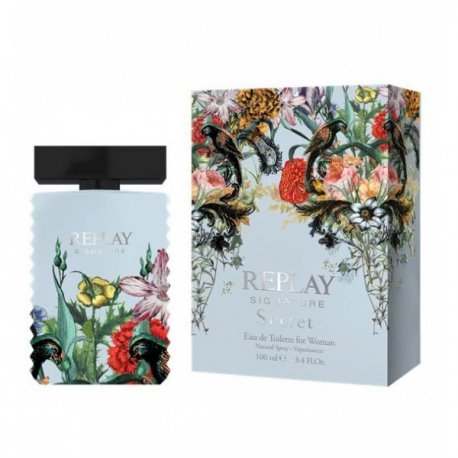 Replay Profum Signature Secret For Woman Eau de Toilette 100ml sparyReplay Signature Secret è il secondo lancio della l