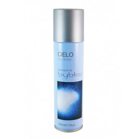 Byblos CIELO deo spray 150mlDal cielo, sconfinato e misterioso, affascinante e mutevole, nasce l\'idea di un profumo che