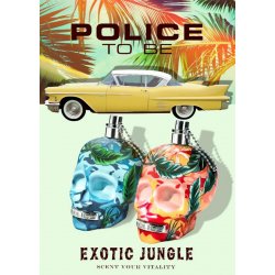 POLICE To Be Exotic Jungle Woman Eau de Parfum 40 ml è una fragranza del gruppo orientale floreale da donna