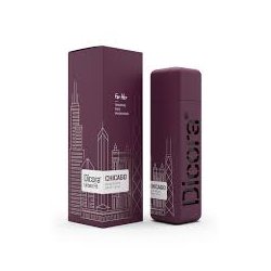 DICORA URBAN FIT CHICAGO 100 ML in omaggio shower gel 400 ml Fresco e avvolgente Aperto con mandarino, coriandolo, pesc