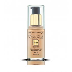 MAX FACTOR PRIMER FONDOTINTA CORRETTORE VISO FACEFINITY ALL DAY FLAWLESS 3IN1 n75 golden