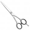 Forbice per capelli professionale 5,5mm per barbiere e parrucchiere  con impugnatura antiscivolo,con custodia in pelle