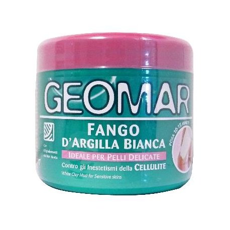 GEOMAR FANGO D\'ALGA ARGILLA BIANCA ANTICELLULITE 500 MLdeale per le Pelli Delicate Il Fango d\'Argilla Bianca GEOMAR è u