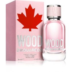 DSQUARD2 WOOD 30ML Il profumo Wood Pour Femme si apre con un’esplosione di succulento mandarino siciliano e foglie di la