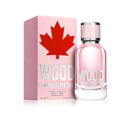 DSQUARED2 WOOD 100ML Il profumo Wood Pour Femme si apre con un’esplosione di succulento mandarino siciliano e foglie di 