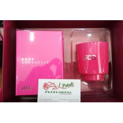 Confezione LPDO 100ml piu' candela ROSE SENSUELLE(equivalente di rose musk montale) Una fragranza seducente che crea la