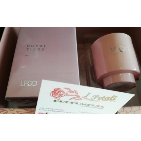 Confezione LPDO 30ml piu\' candela royal tiare\' equivalente (INTENCE MONTALE)Royal Tiaré è una fragranza femminile morbid