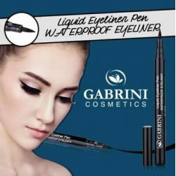 Gabrini Professional Extra Black Waterproof 12 Hours Liquid Eyeliner Pen