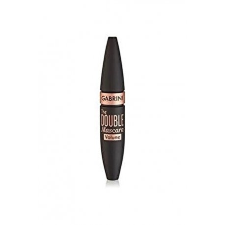 Mascara Gabrini The Double Mascara Waterproof nero