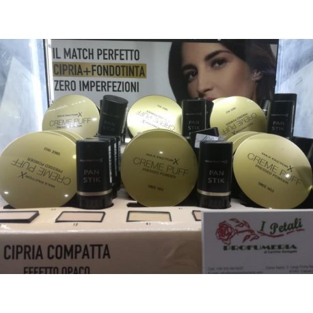 MAX FACTO CREME PUFF N41 +PAN STIK N13 SUPER OFFERTA